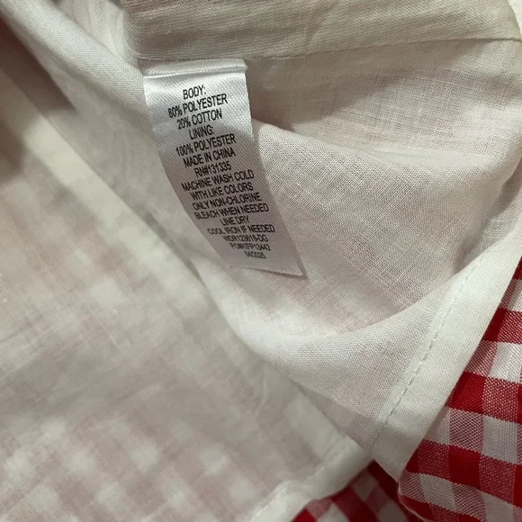 DRY GOODS Red & White Plaid Dress - Picture 8 of 12